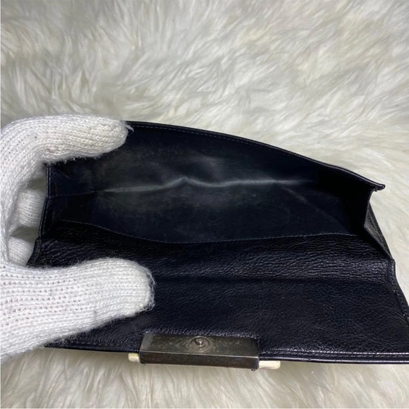 Yves Saint Laurent Midnight Blue Leather Accessory - Picture 6 of 13